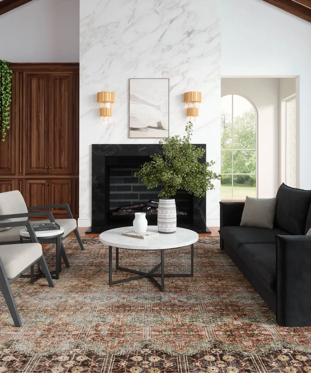 Layla Sage Taupe Rug