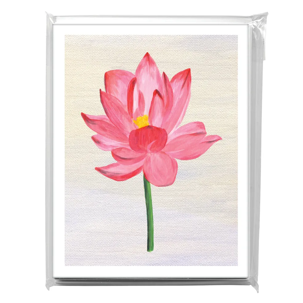 Lotus Blossom, Greeting Card (7707H)
