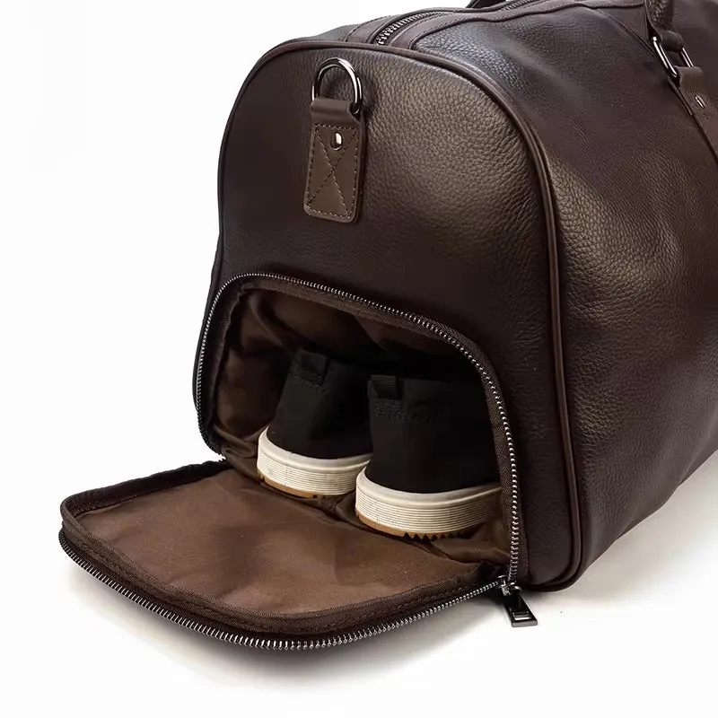 Luxury Leather Travel Bag