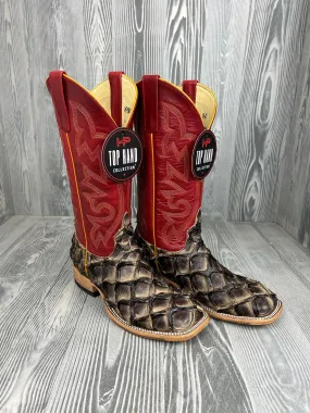 Men's Horse Power Petrified Oak Big Bass with 13" Red Distressed Avatar Tops - HP8068