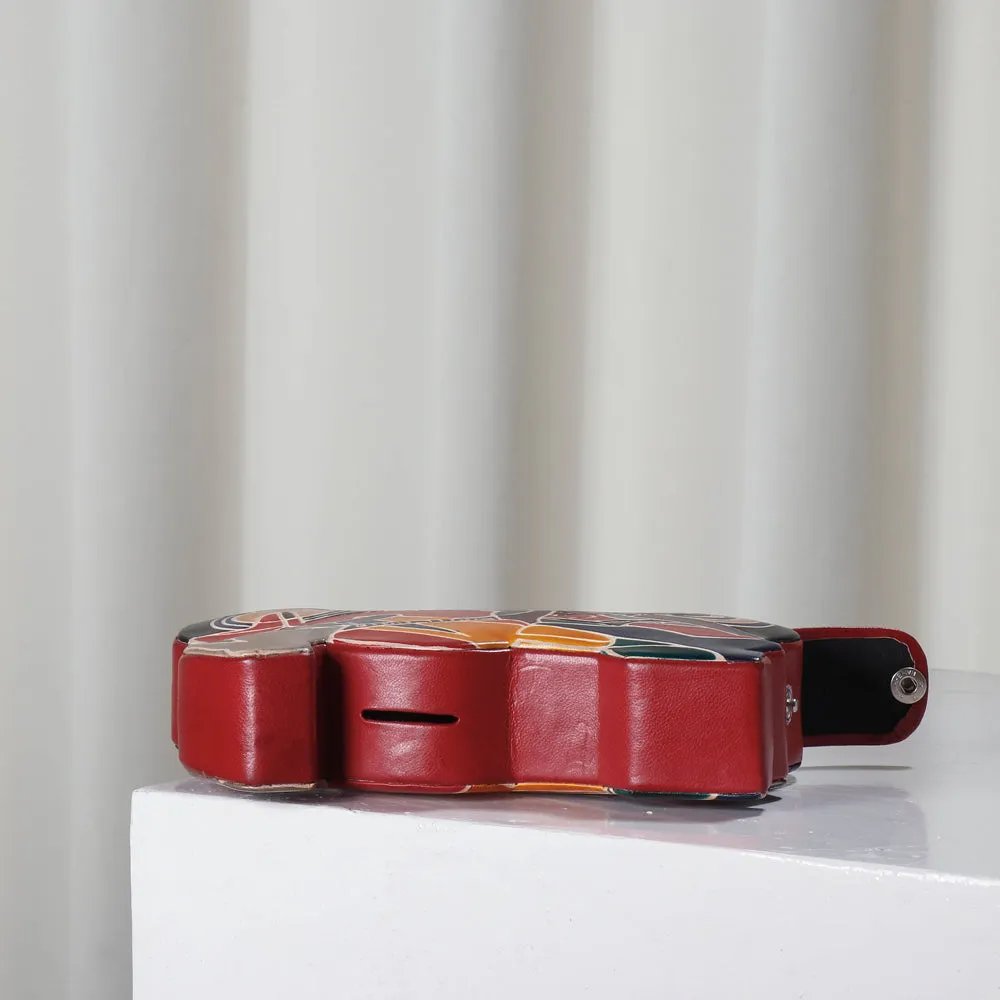 Motor Cycle - Handcrafted Leather Money Bank
