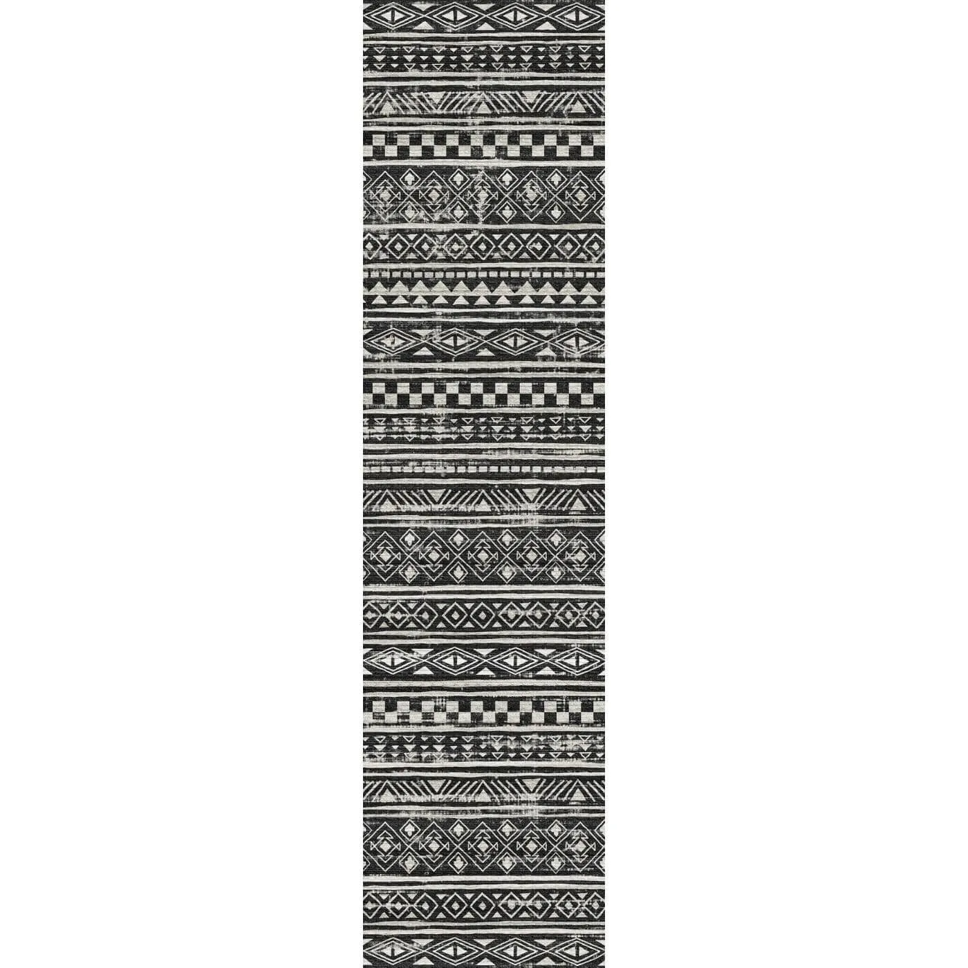 Nadine Black & White Rug