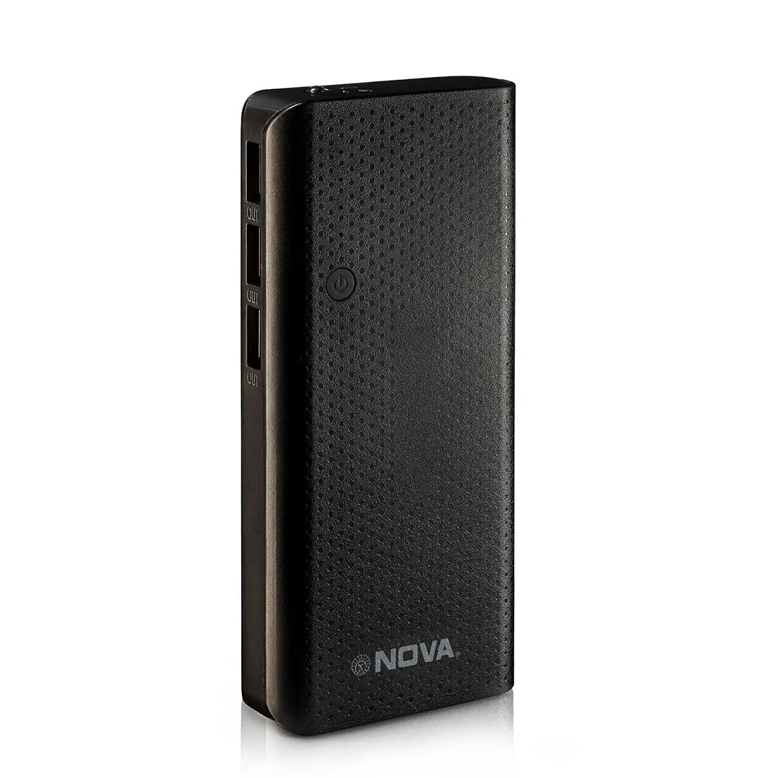 Nova 10000 mAh Power Bank (Black, Lithium-ion)