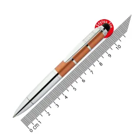 Online Piccolo Ballpoint Pen - Metallic Orange (Mini Sized with Stylus)