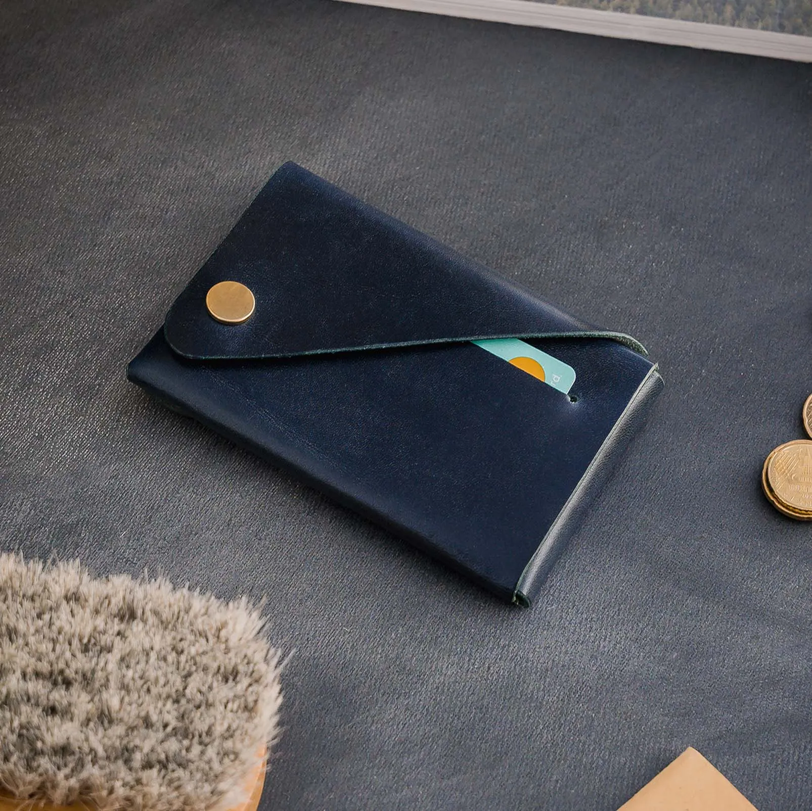 Origami Wallet - Navy