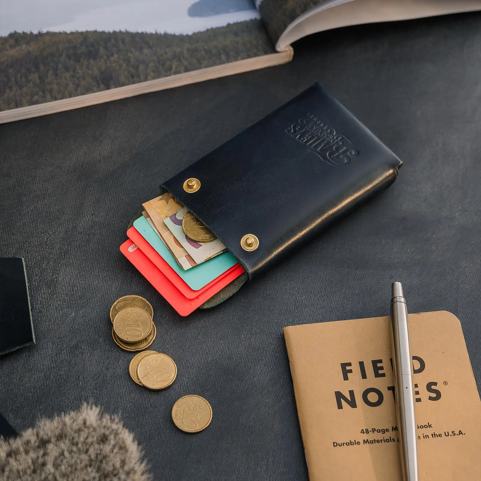Origami Wallet - Navy