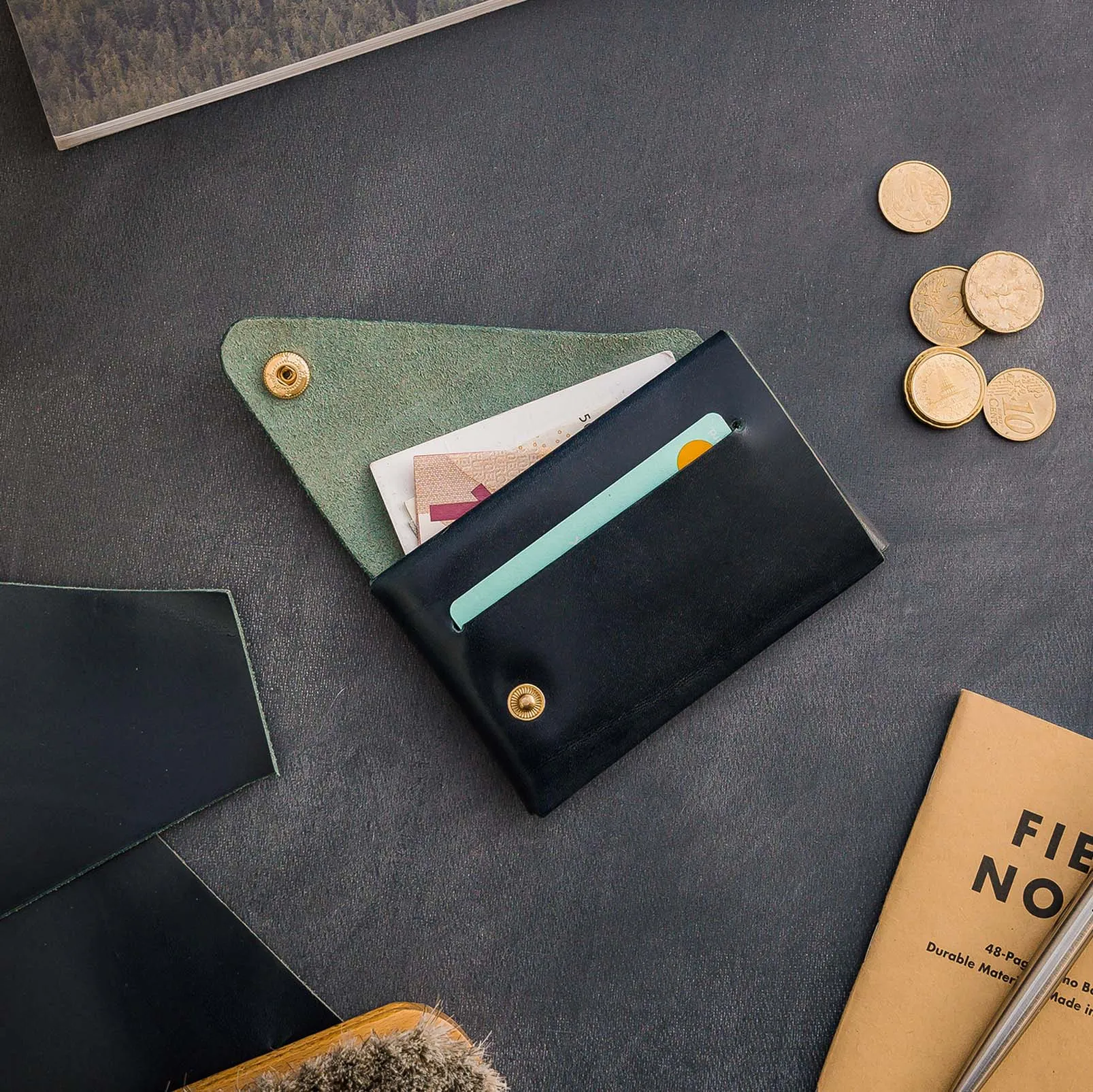 Origami Wallet - Navy