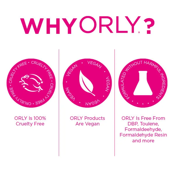 ORLY Liquid Vinyl Nail Polish 18ml