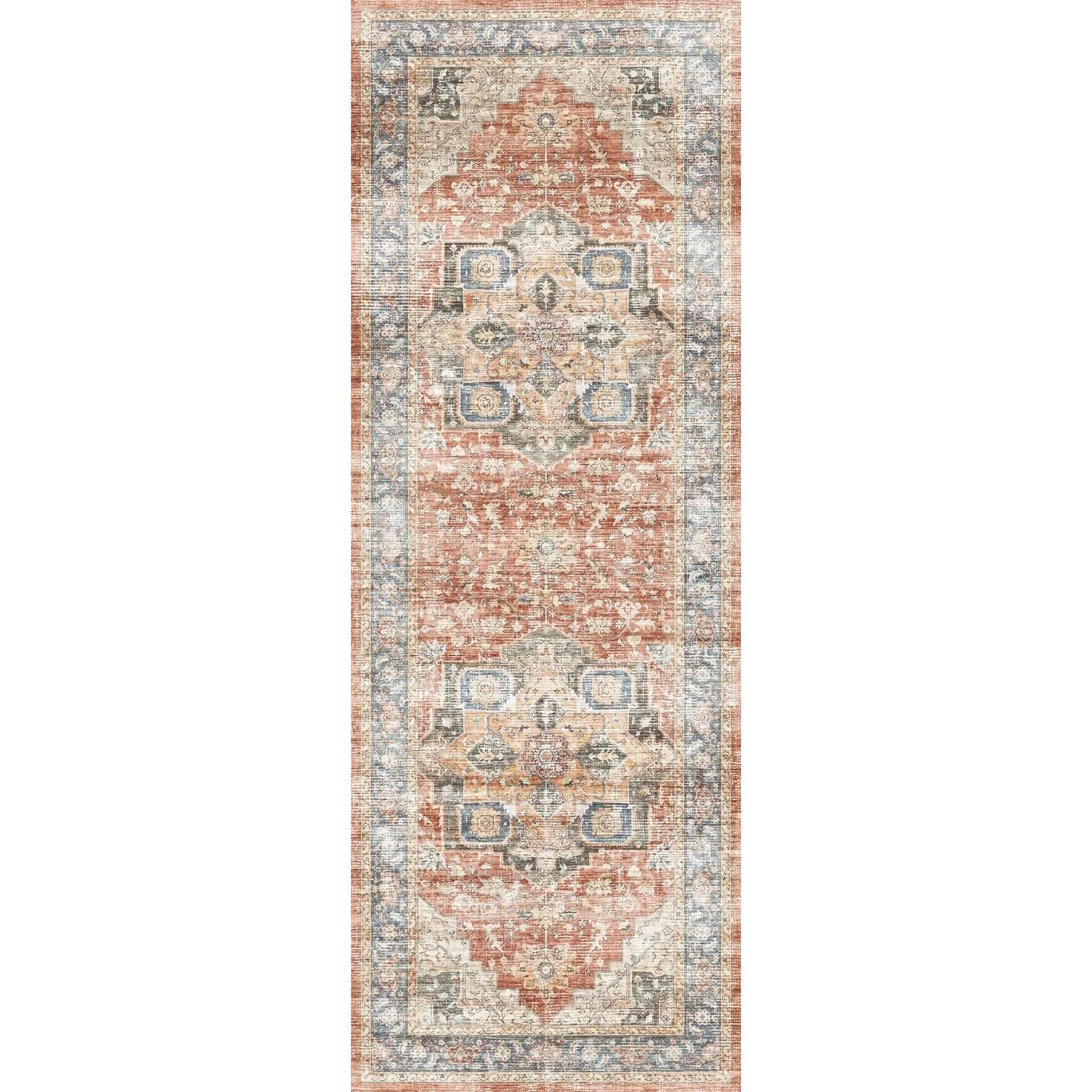 Rivka Terracota Ocean Rug