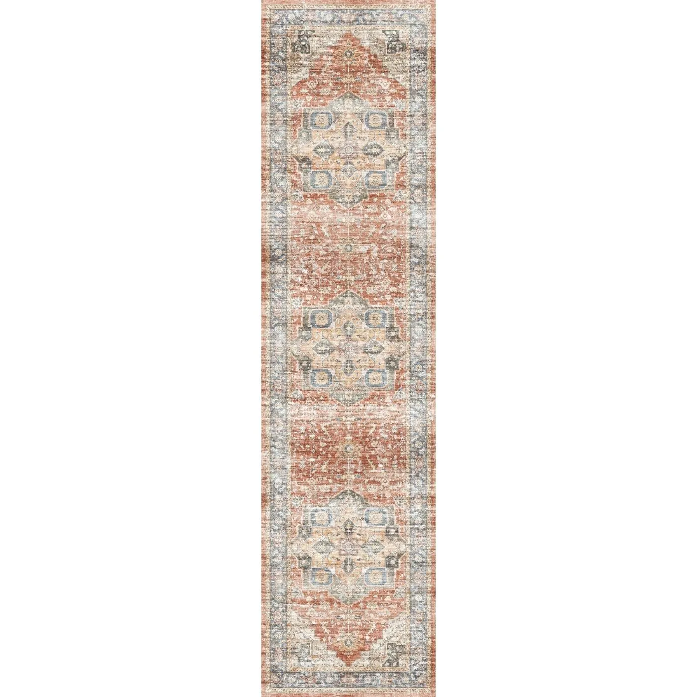 Rivka Terracota Ocean Rug