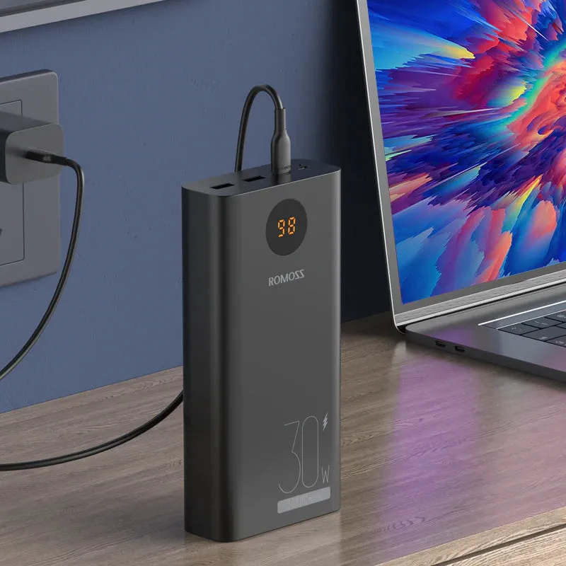 Romoss Power Bank Zeus 30000Mah 30W Bk