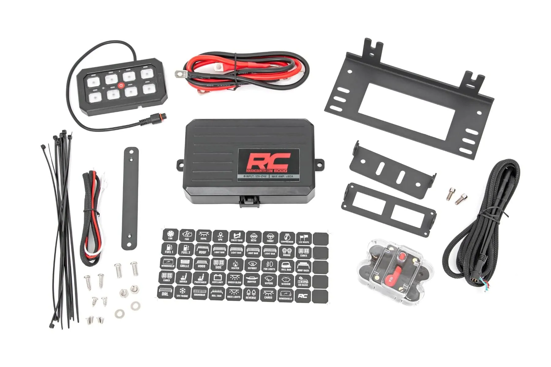 Rough Country 8-Switch Accessory & Light Control System (70970)