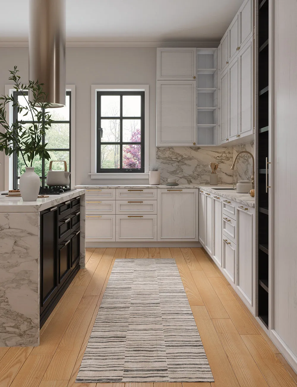 Sahara Ivory Grey Rug