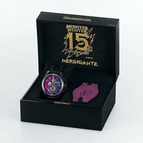 Seiko × Monster Hunter 15th Anniversary Limited Nergigante Men's Watch SBPY157