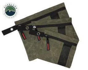 Set Of 3 Small Canvas Bags