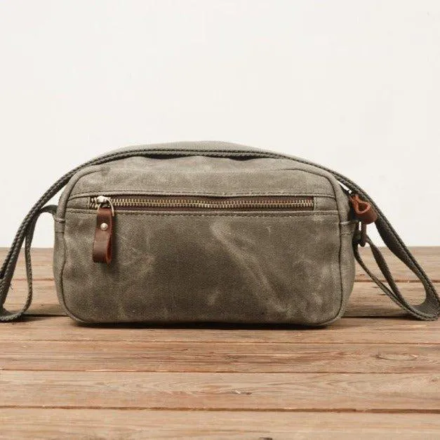 Small Messenger Bag Canvas Mens