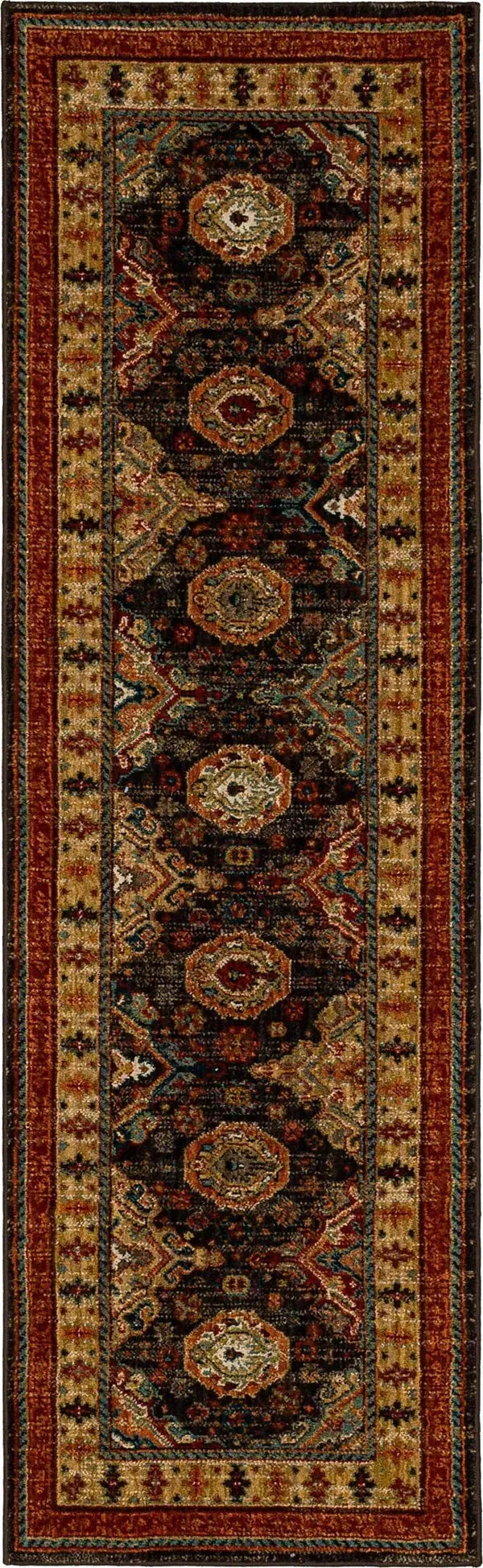 Spice Market 92428 90097 Charlemont Charcoal Rug