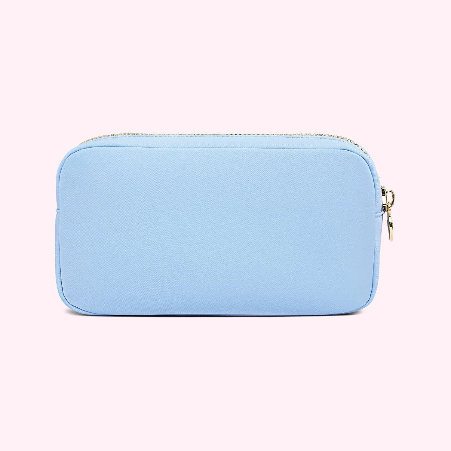 Stoney Clover Periwinkle Embroidered SPF Small Pouch