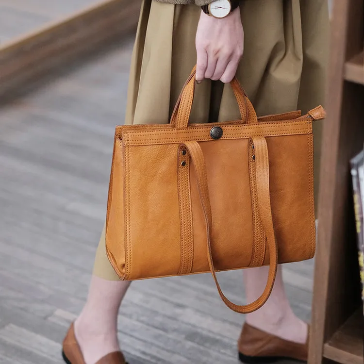 Stylish Womens Black Shoulder Purse Genuine Leather Tote Bags