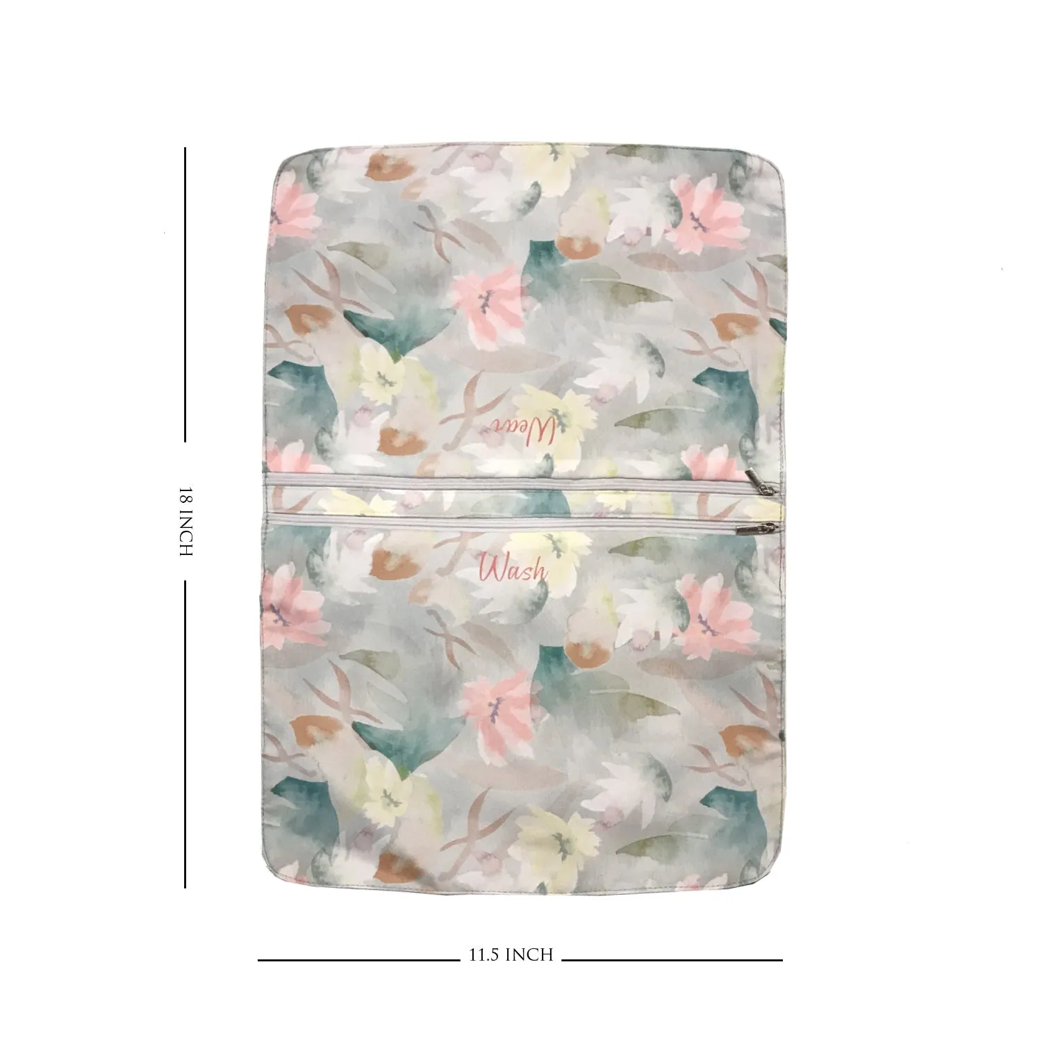 Subtle Foliage Lingerie Bag