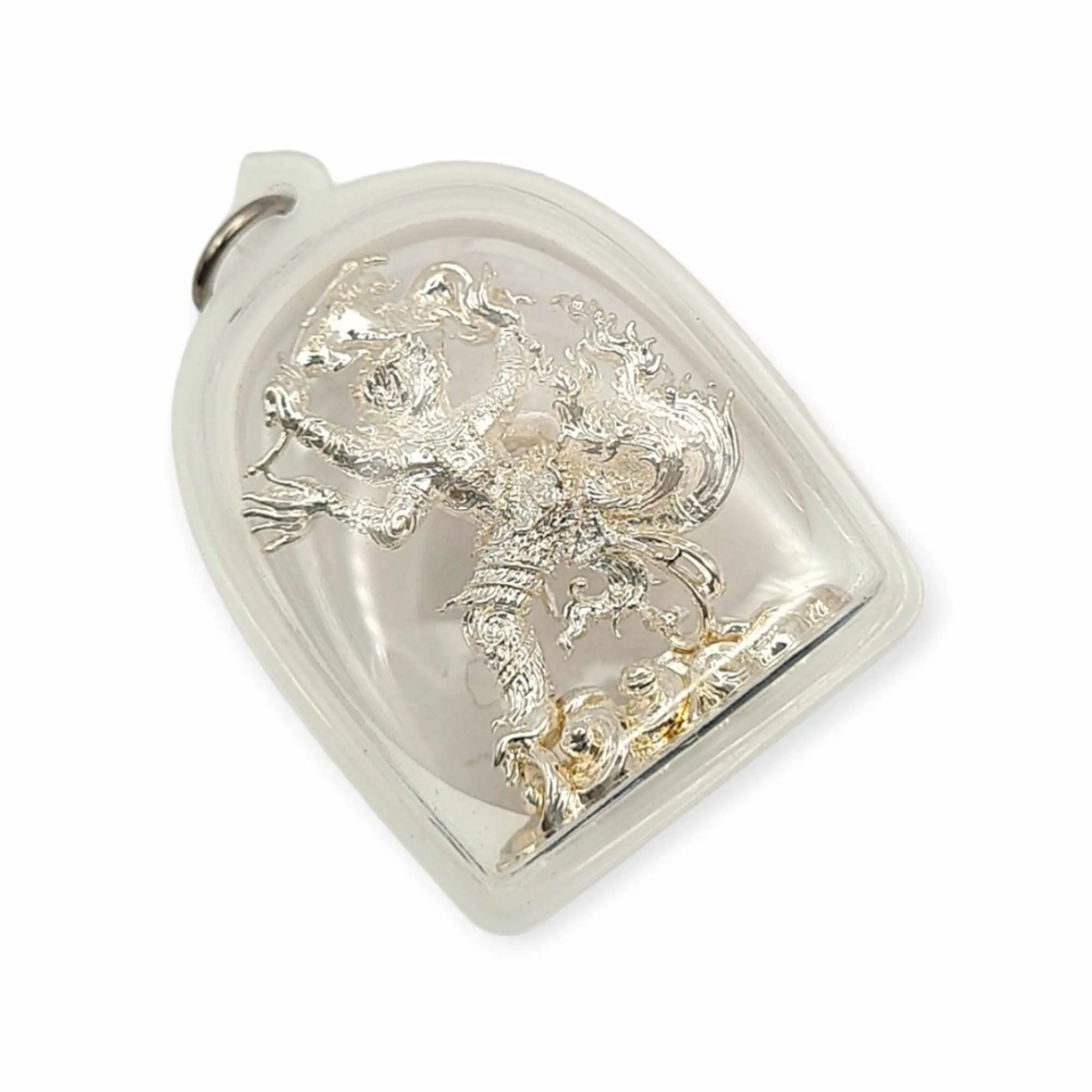 Thai amulet Hanuman BE 2557 Lp Wan Protection Bring Lucky fortune Charm Pendant Win Over Enemy