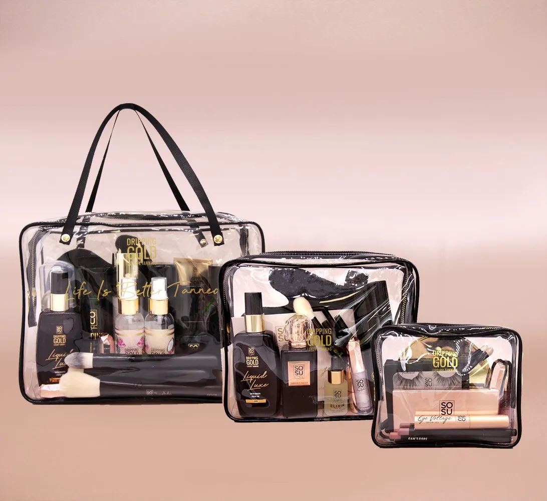 Three Piece Travel Bag Set