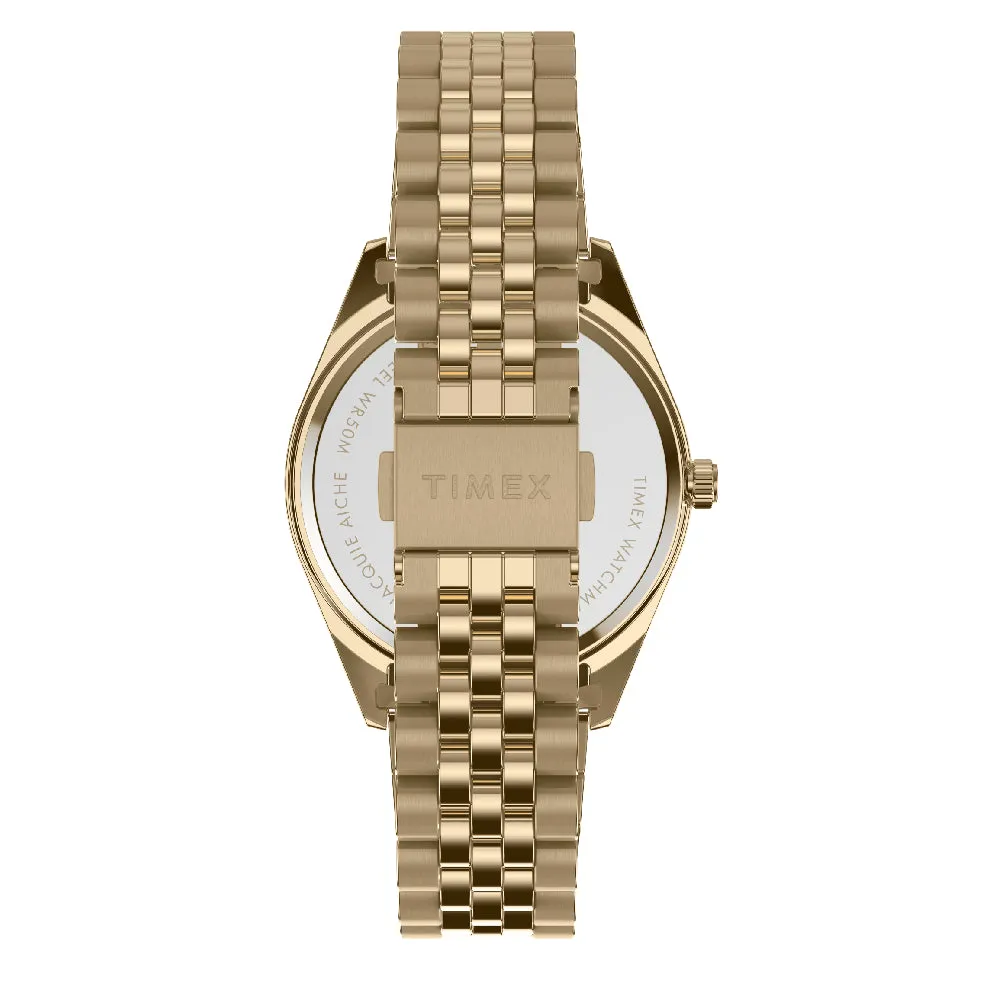 Timex Legacy X Jacquie Aiche Day-Date 36mm Stainless Steel Band