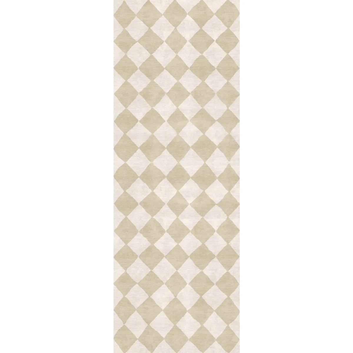 Trestres Checkered Natural & Ivory Rug