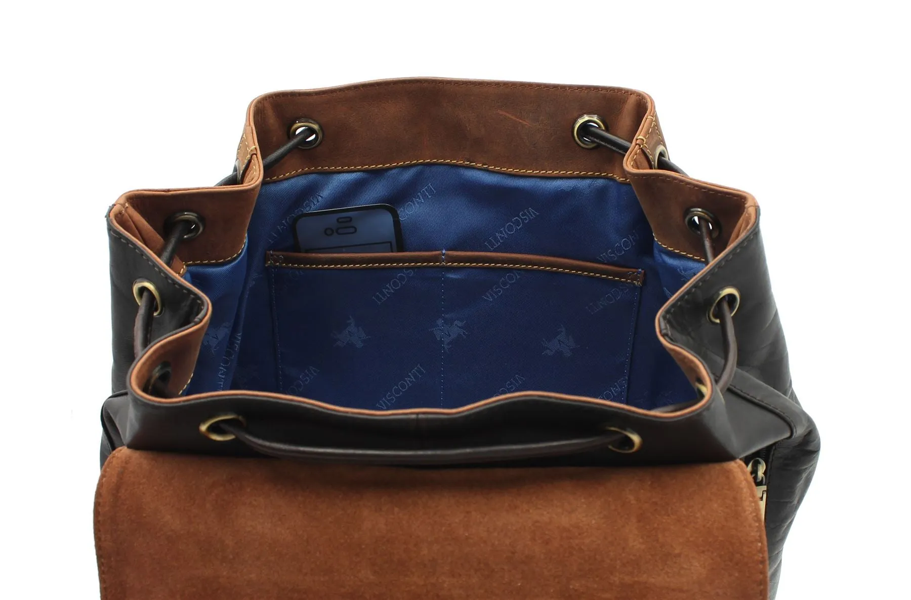Visconti Hunter Collection RHINO XL Leather Backpack 16161