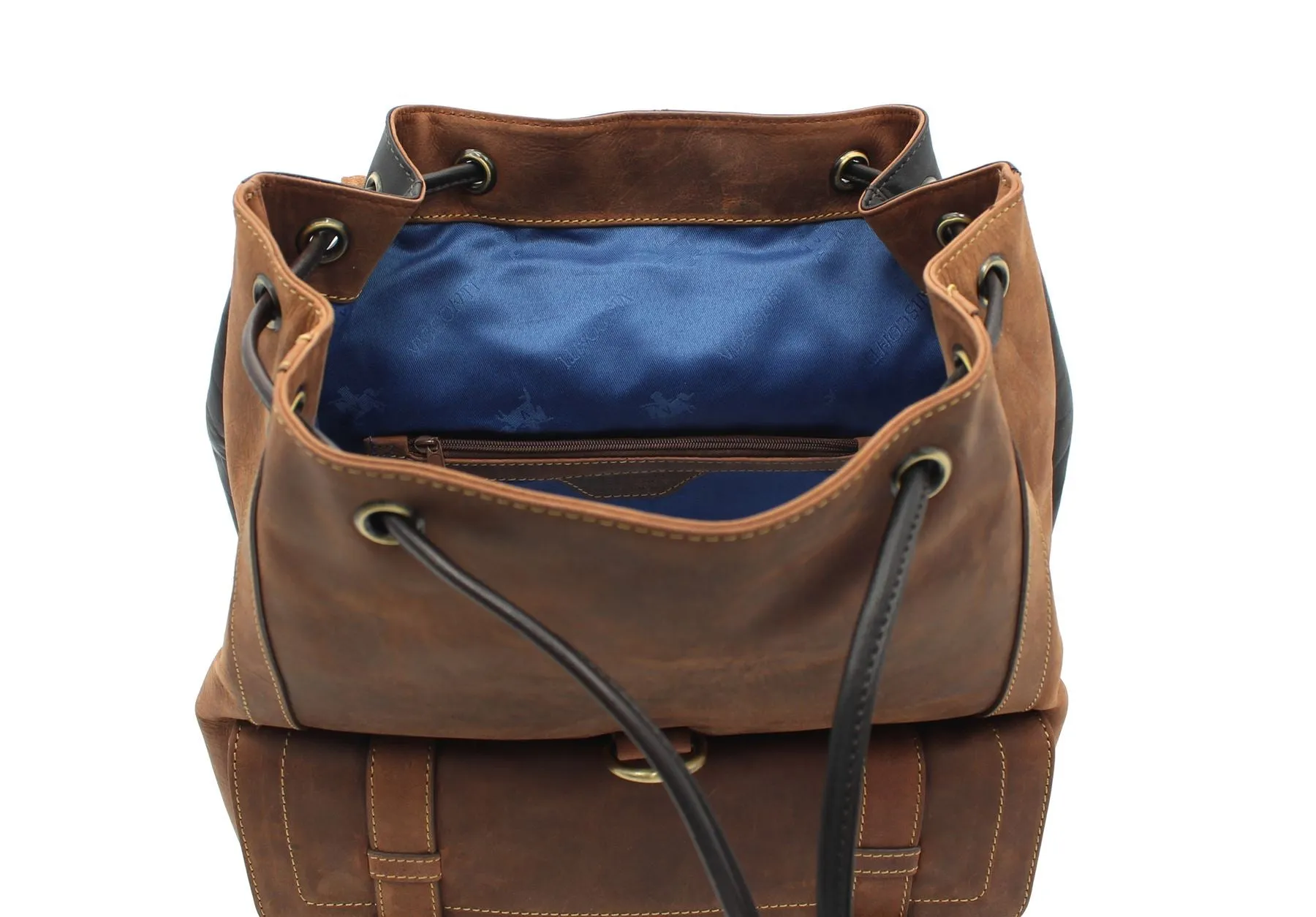 Visconti Hunter Collection RHINO XL Leather Backpack 16161