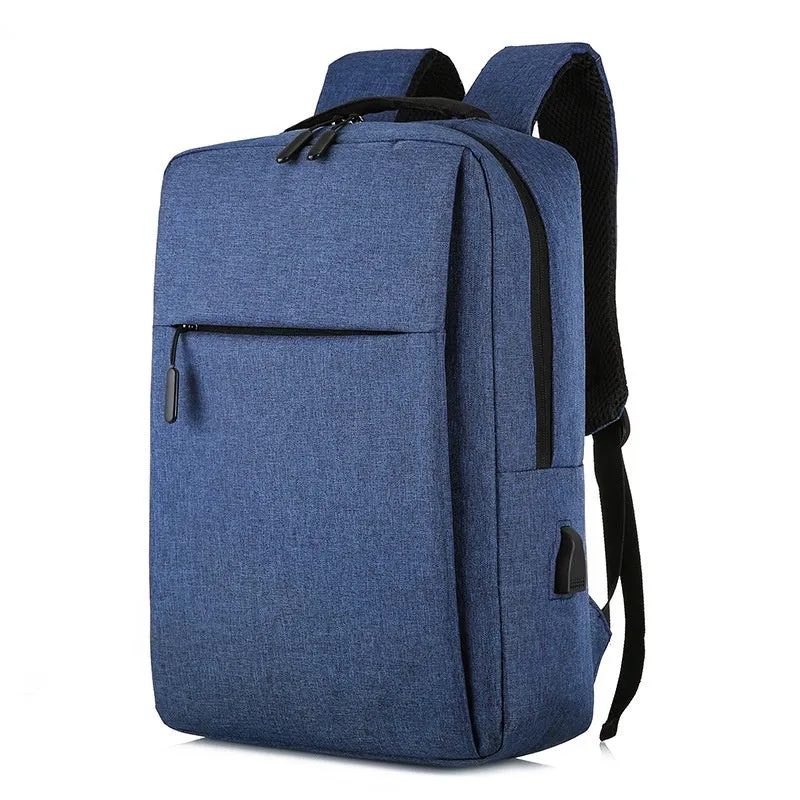 Water Resistant Travel Laptop Backpack with USB Charging