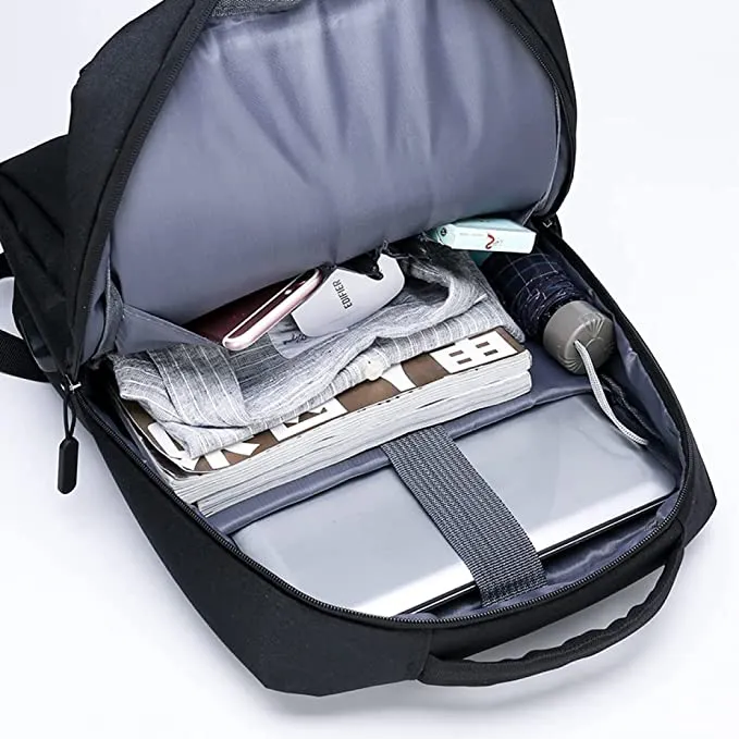 Water Resistant Travel Laptop Backpack with USB Charging