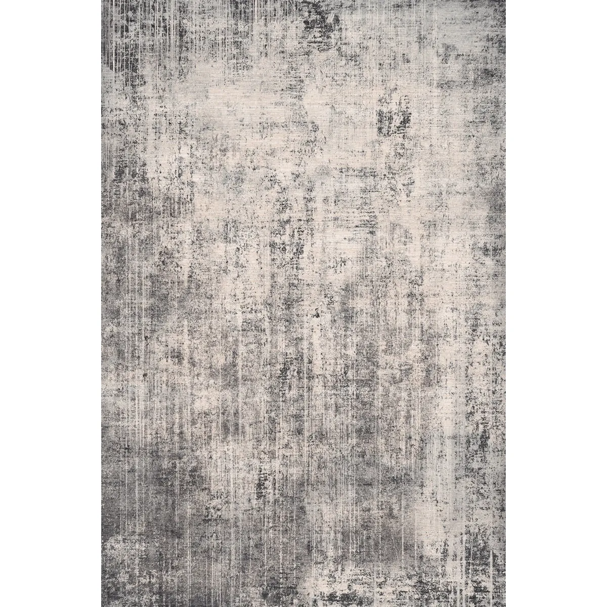 Willow Dark Grey White Rug