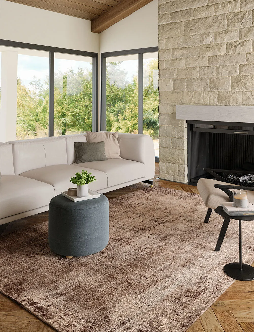 Willow Taupe Cream Rug