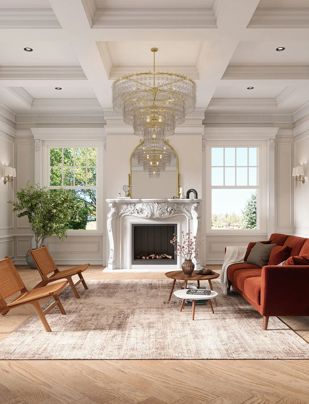 Willow Taupe Cream Rug