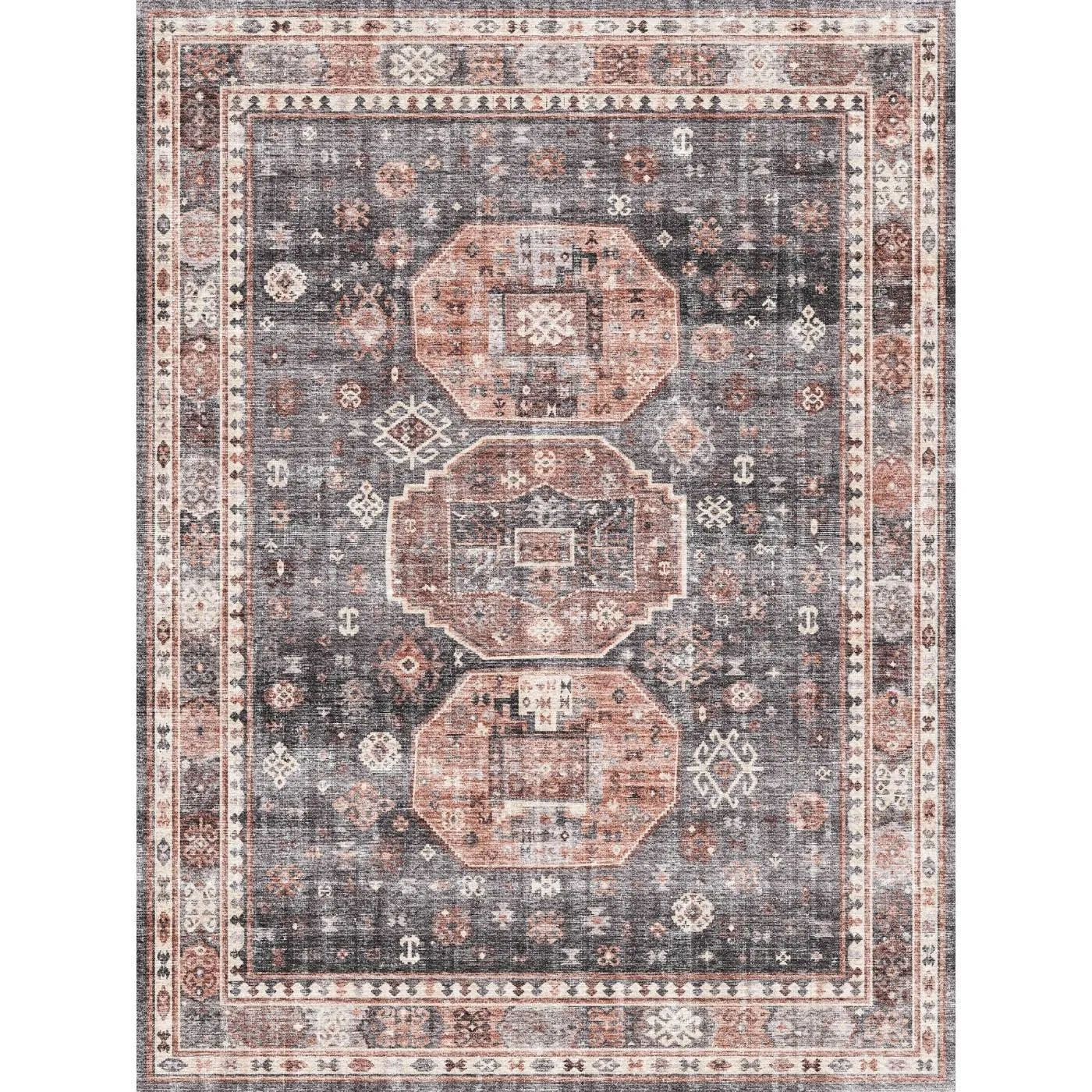 Zenda Rose Purple Rug