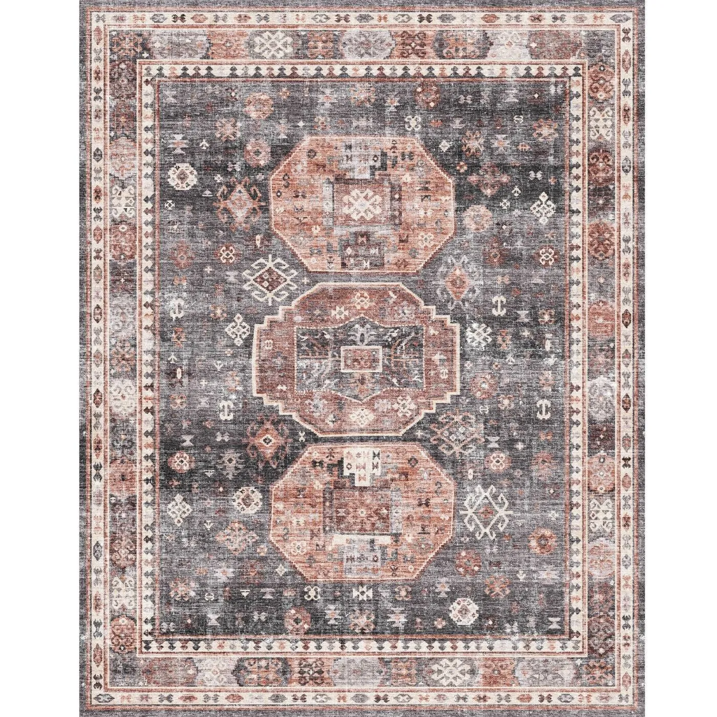 Zenda Rose Purple Rug